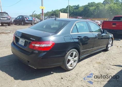 2010 Mercedes-Benz E 350 4Matic из США, поврежденный, VIN WDDHF8HB9AA081197